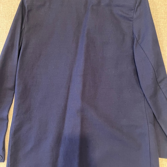 Worn Cassidy Size 8 Blazer with Shoulder Pads Navy - Picture 4 of 4